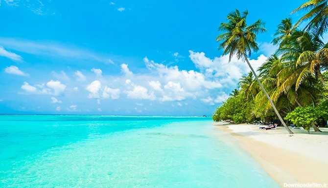 تصویر پس زمینه رایگان ساحل دریا و کشور مالدیو | فری پیک ...