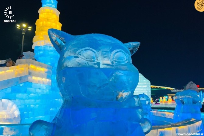 فرارو | (تصاویر) شهر یخی و تفریحی بزرگ هاربین چین