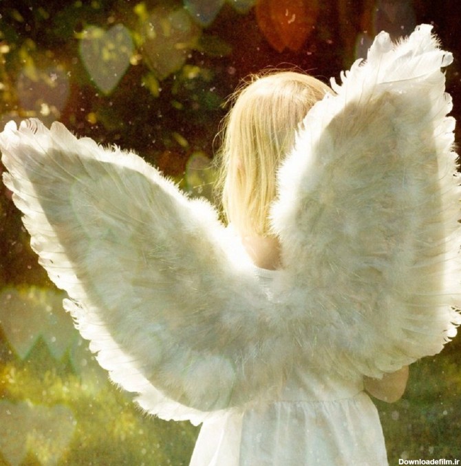 دختر با بال فرشته