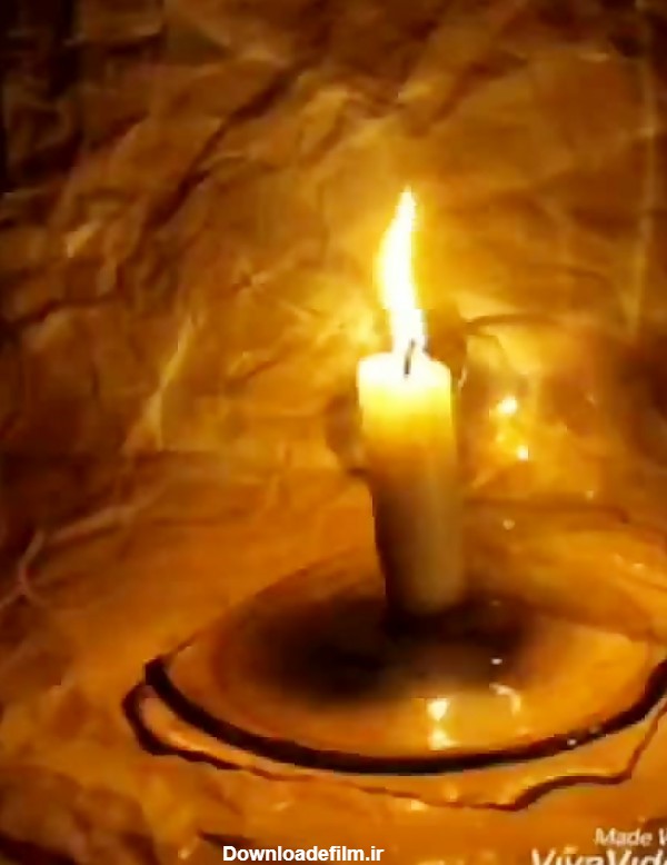 تصویر متحرک شمع
