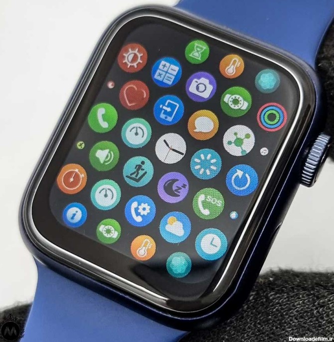 ساعت هوشمند طرح اپل واچ آبی Smart watch HW12 - فروشگاه ساعت ...