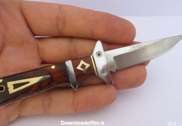 چاقو جیبی کوچک و بسیار زیبای طرح صلیبی*