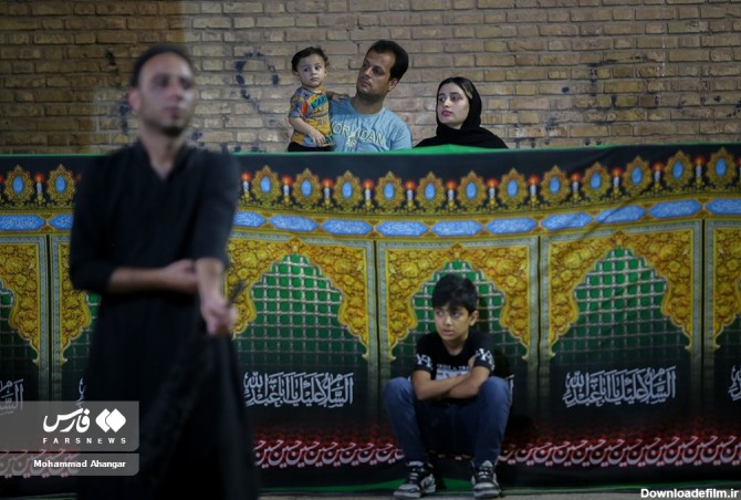 آیین نصب پرچم شب اول محرم در «شوشتر» | خبرگزاری فارس