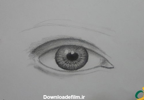 آموزش نقاشی چشم و ابرو با مداد ✏️ | 0 تا 100 طراحی چشم برای ...
