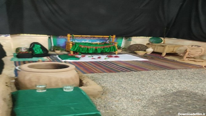 ساخت ماکت خانه حضرت زهرا (س) در نیشابور + تصاویر