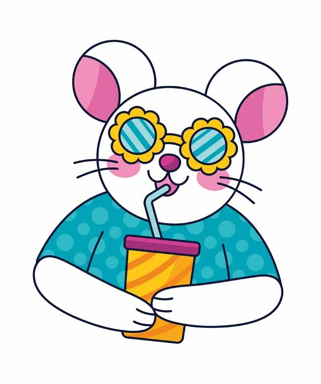 دانلود طرح موش عینکی