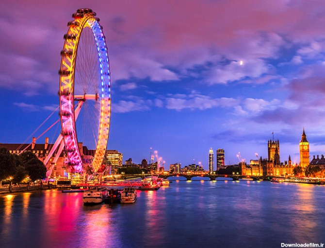 با چرخ و فلک چشم لندن، در آسمان شهر لندن سفر کنید