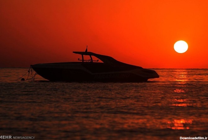 عکس/طلوع خورشید در جزیره کیش - تسنیم