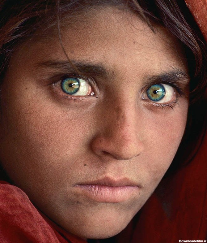 تصویر دختر چشم سبز افغان رکورد زد - بهار نیوز