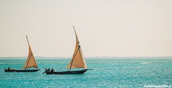 تصویر قایق بادبانی در اقیانوس و دریا | فری پیک ایرانی | پیک ...