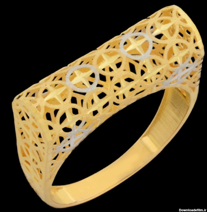 انگشتر طلا زنانه بدون نگین با قیمت - سایت طلا و جواهر