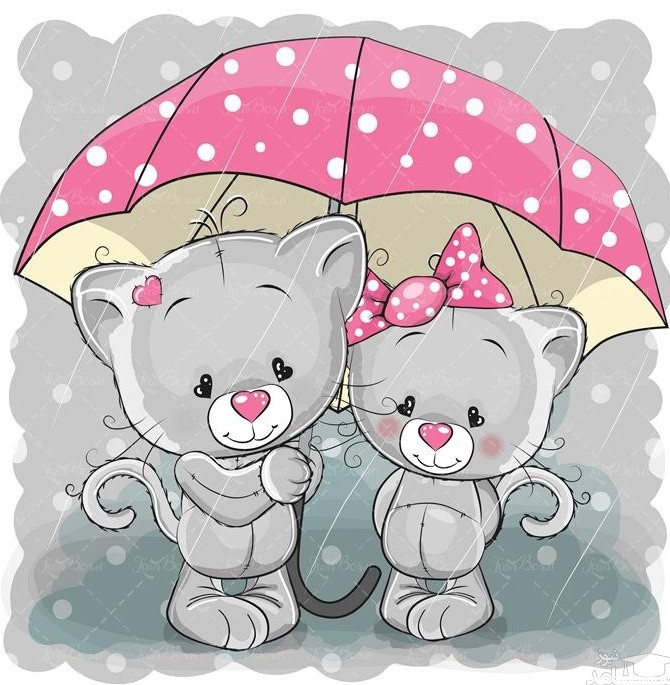 پیام عاشقانه روزهای بارانی