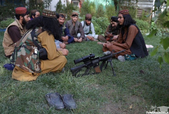 عکس) طالبان در پارک تفریحی کابل