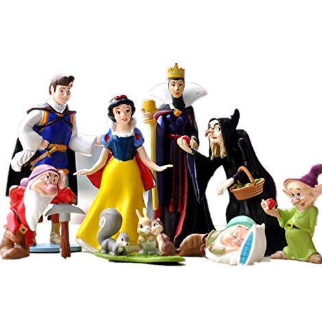 White snow Princess and The Seven Dwarfs Figures Philippines | Ubuy