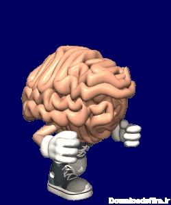 Image result for ‫تصاویر متحرک از مغز انسان‬‎