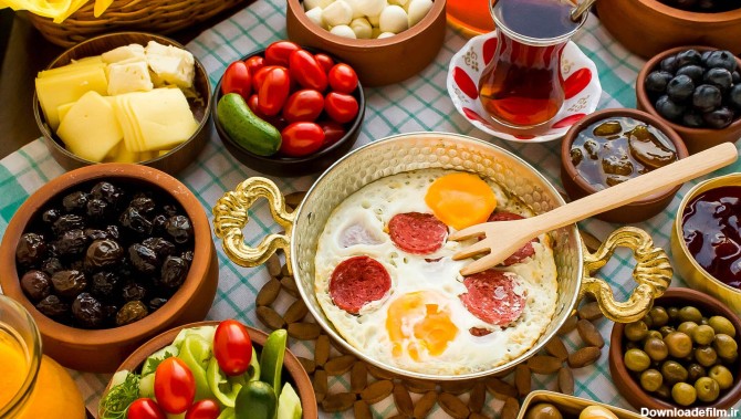 لیست انواع صبحانه ایرانی - رامک