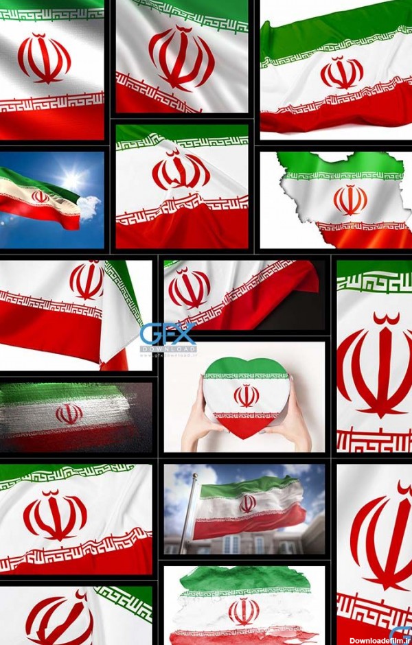 16 عکس پرچم ایران با کیفیت بالا