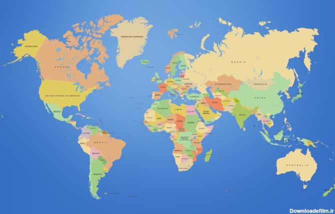 نقشه جهان | نقشه قاره‌ها و تقسیم بندی منطقه ای + حقایق جالب در مورد آن
