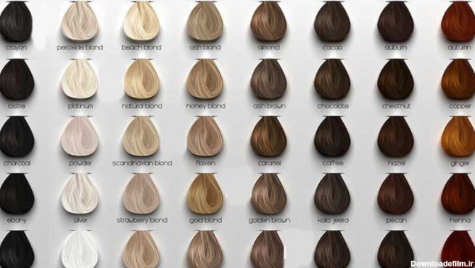 رنگ مو برای پوست گندمی روشن | بلاگ بورسیکا