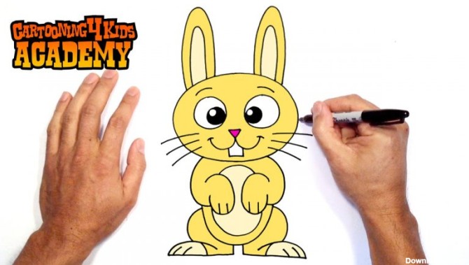 نقاشی کودکانه خرگوش ( آموزش نقاشی مبتدیان ) - Kids TV - تماشا
