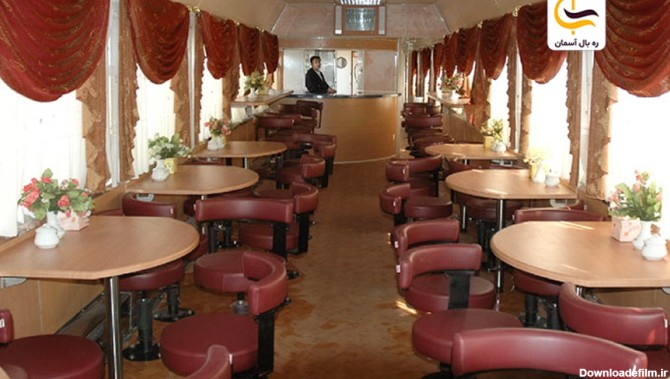 رستوران قطار غزال بن ریل