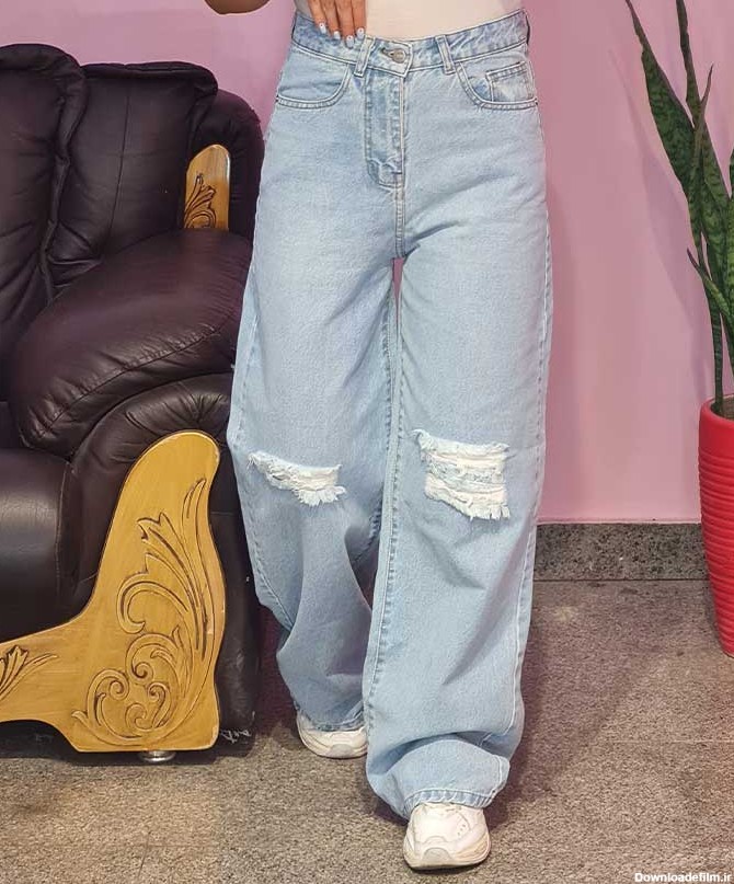 انواع مدل شلوار جین دخترانه جدید