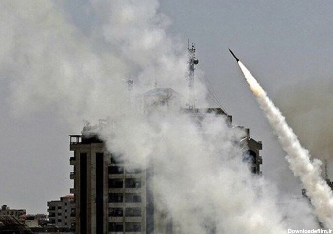 ببینید | لحظه هدف قرار گرفتن برج الغفری در غزه توسط جنگنده‌های اسرائیلی!