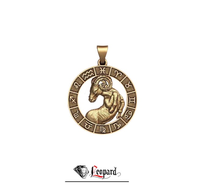 گردنبند ماه تولد فروردین - جواهرات لئوپارد