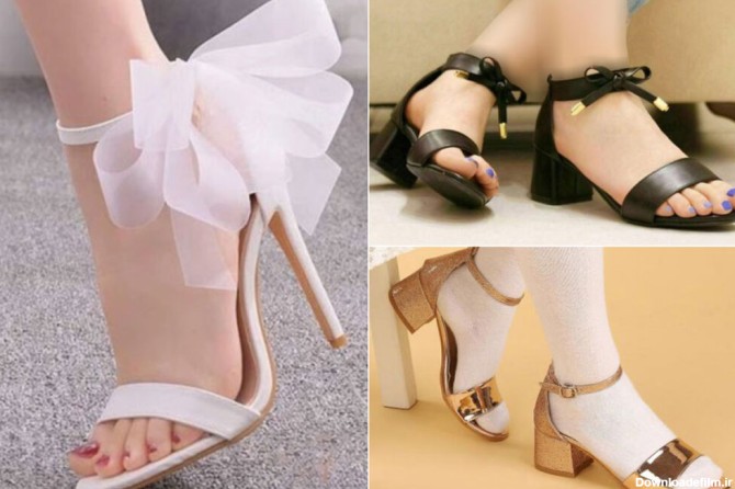 ۴۴ مدل کفش دخترانه عروسی پاشنه بلند جدید ۱۴۰۲ ؛ در طرح های ...