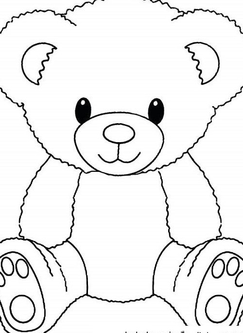 عکس نقاشی خرس کودکانه خاص