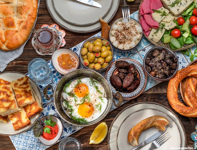 معرفی خوشمزه ترین صبحانه های ترکی