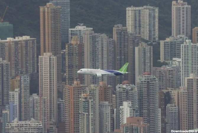 تصاویر پرواز هواپیمای مسافربری ساخت چین | رقابت با ایرباس و ...