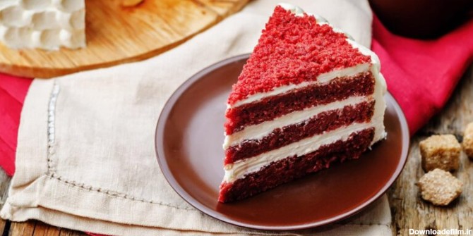 طرز تهیه کیک ردولوت کافی شاپی قرمز | آموزشگاه آشپزی آشپزشو ...