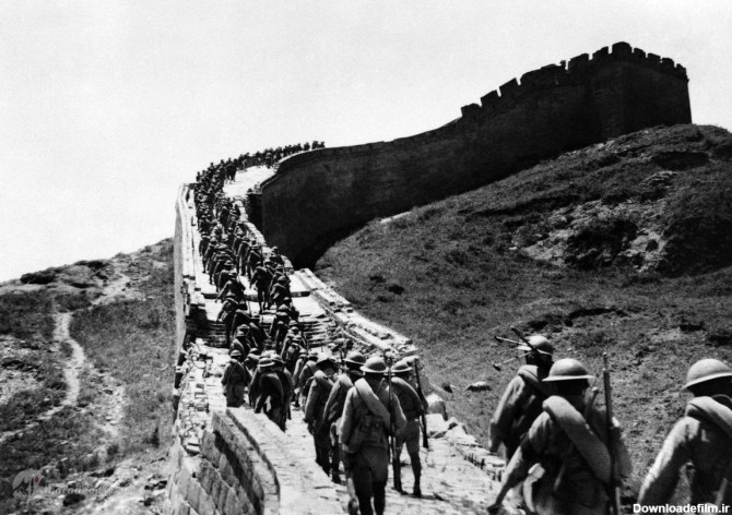 عکس: لشکرکشی چینی‌ها از طریق دیوار بزرگ چین