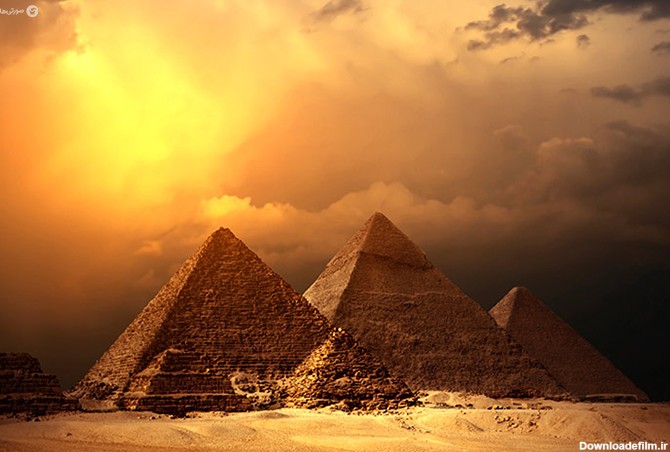 تصاویری جالب از اهرام باستانی مصر!