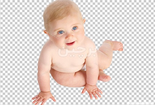 Borchin-ir-naked little baby with blue eyes_photo عکس png پسر بچه چند ماهه زیبا۲