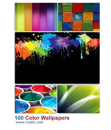 دانلود 100 والپیپر رنگ ها Color Wallpapers