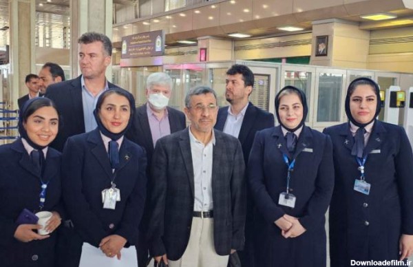 ​​​​​​​عکس؛ حضور امروز احمدی‌نژاد در فرودگاه