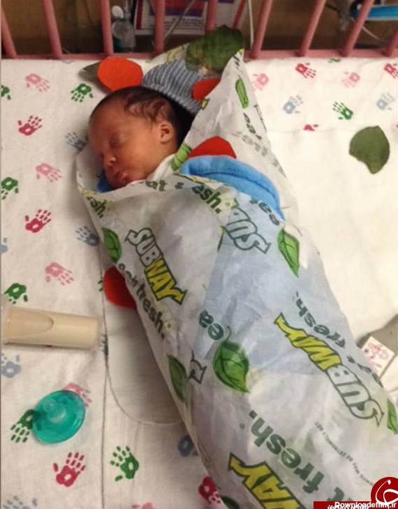 عکس جذاب‌ترین نوزادان متولد شده در بیمارستان با لباس هایی جالب ...