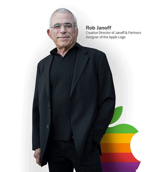 راب جانف طراح لوگو اپل Apple و آیفون