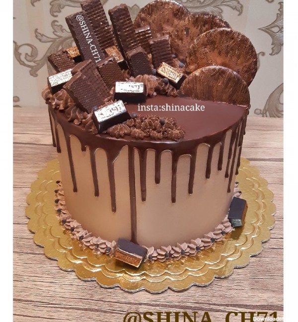 کیک تولد شکلاتی | سرآشپز پاپیون