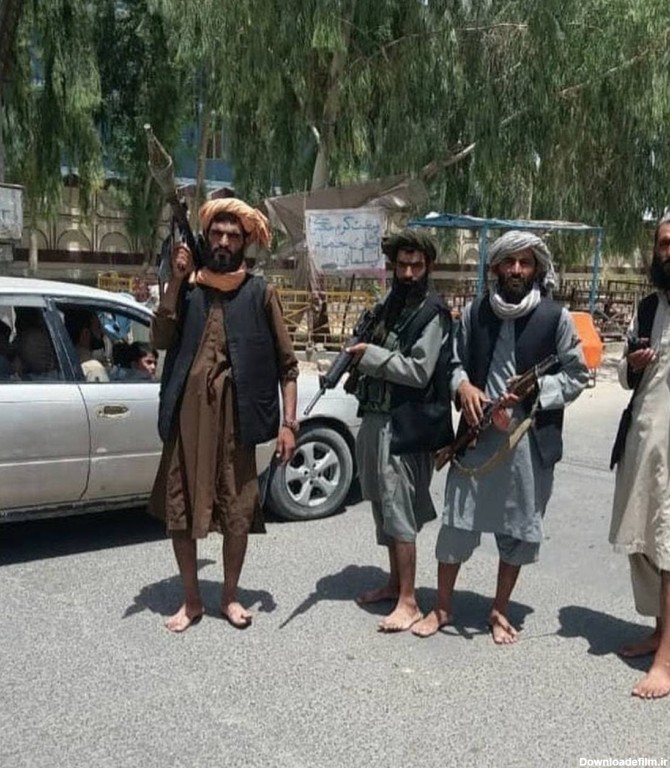 تصویر عجیب از طالبان پس از ورود به کابل+عکس