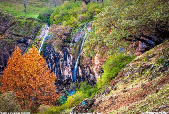 طبیعت زیبای دزفول در کنار آبشار دژ محمد علی خان :