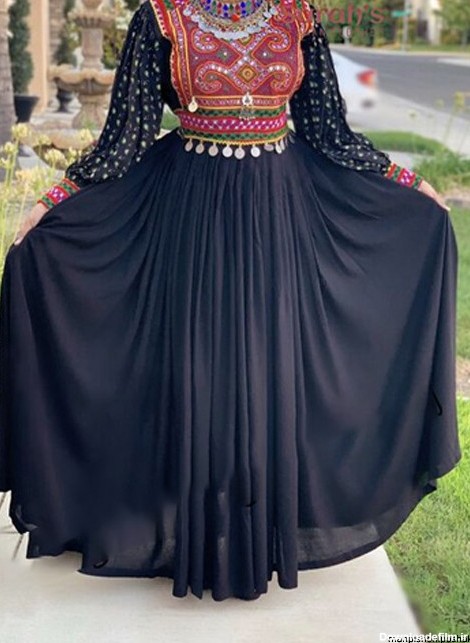 مدل لباس افغانی جدید دخترانه شیک + عکس های متنوع