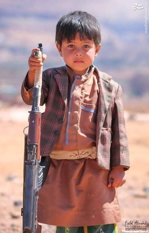 یمنی ها از کودکی، مرد می شوند +عکس - مشرق نیوز