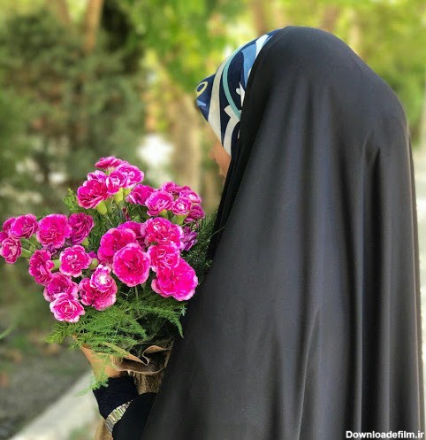 عکس نوشته دختر چادری مذهبی