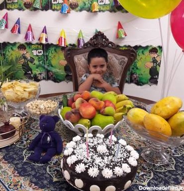 طرز تهیه کیک تولد گل پسرم امیرحسین🥰😍 ساده و خوشمزه توسط Pari ...