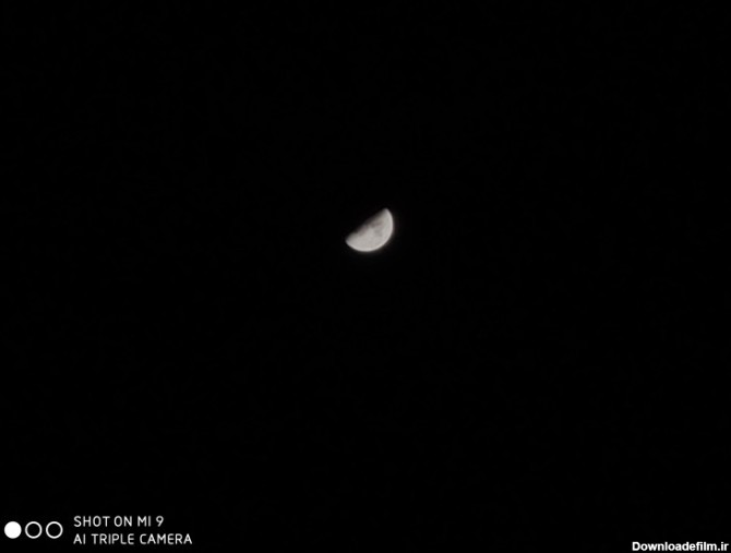 عکاسی از ماه با گوشی Mi 9