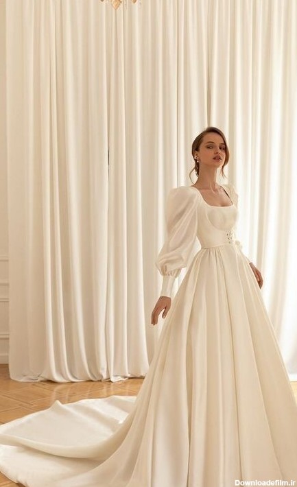 جدیدترین مدل لباس عروس ساده 1402 برای عروس خانم‌ های خاص پسند