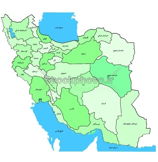 عکس طراحی نقشه ایران